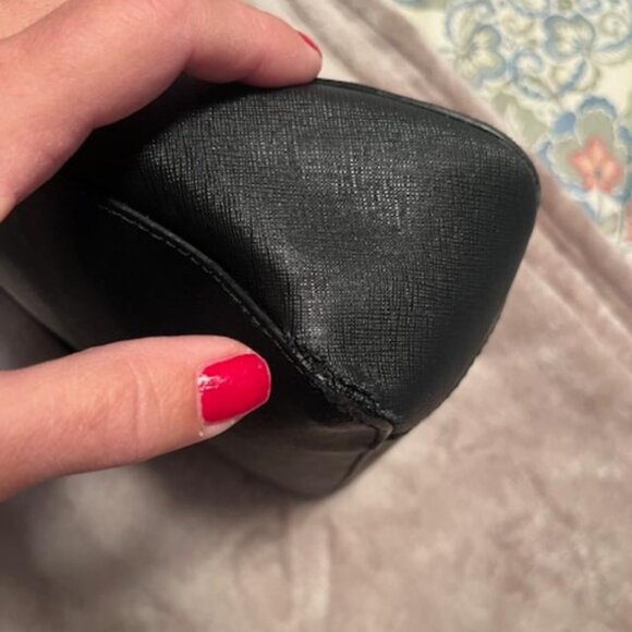 Michael Kors Black Leather Bag  - Sold in As Is condition. - Picture 3 of 5